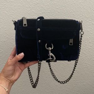 NWOT Navy Velvet Rebecca Minkoff Crossbody